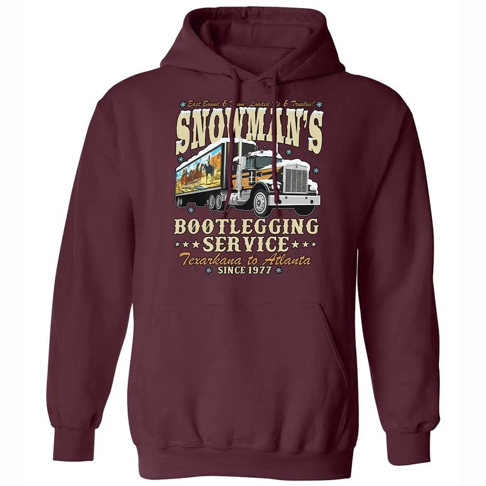 Snowman's Bootlegging Service - Maroon - 7