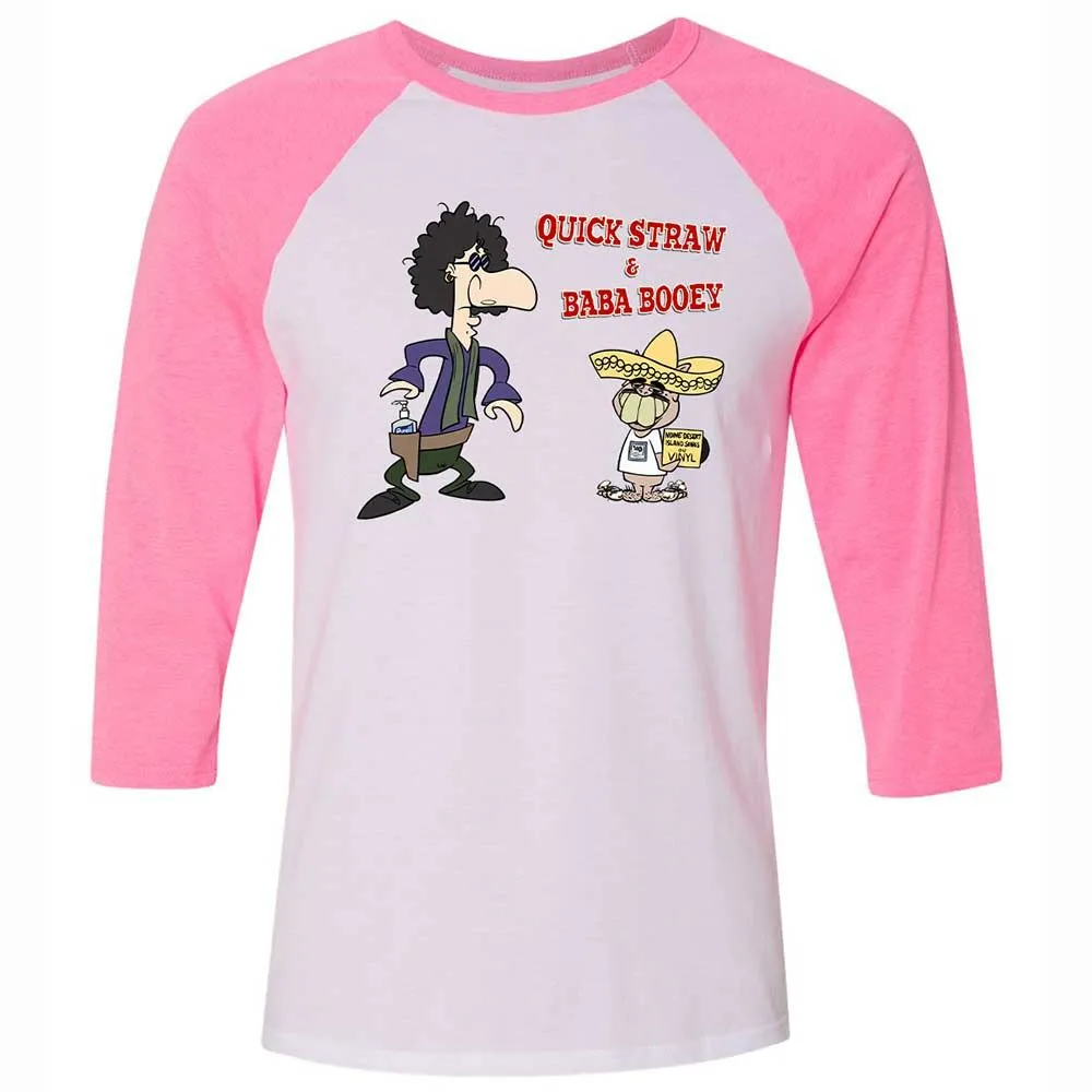 Quick Straw & Baba Booey - White/Neon Pink - 12