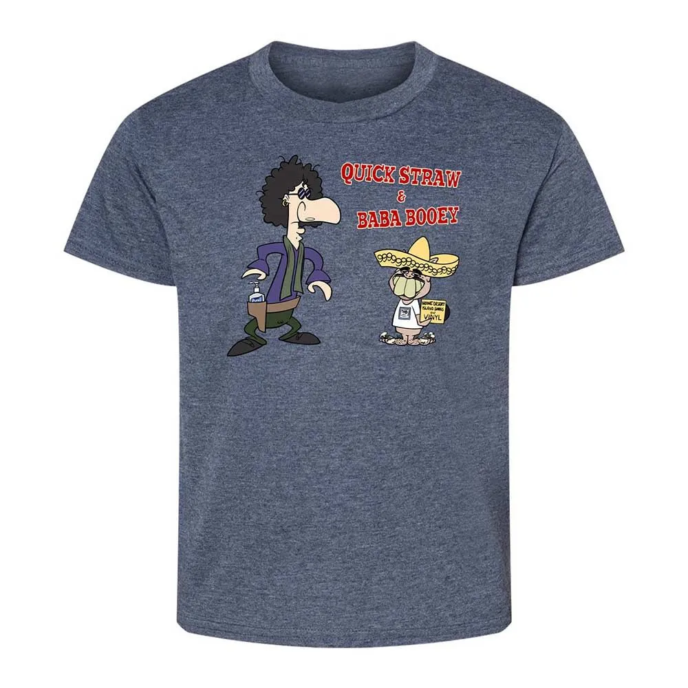 Quick Straw & Baba Booey - Heather Navy - 15