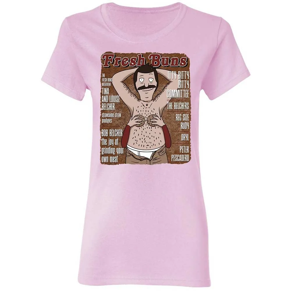Women's T-Shirt - 7SYVM78X - Light Pink - 8