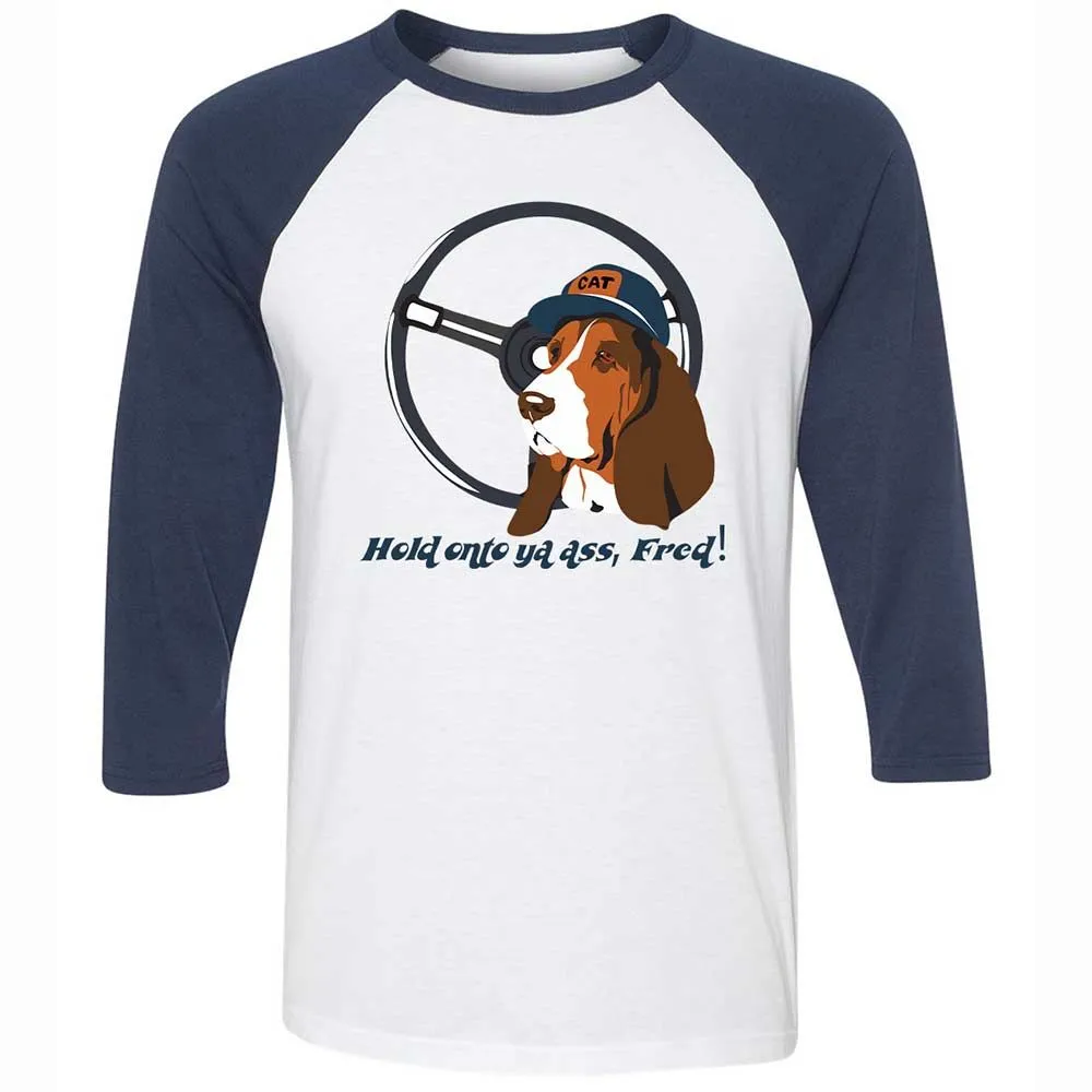 Unisex 3/4 Baseball Tee - AG6P7CGQ - White/Navy - 8