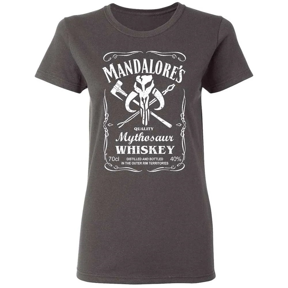 Women's T-Shirt - DAP5YZLQ - Charcoal - 4