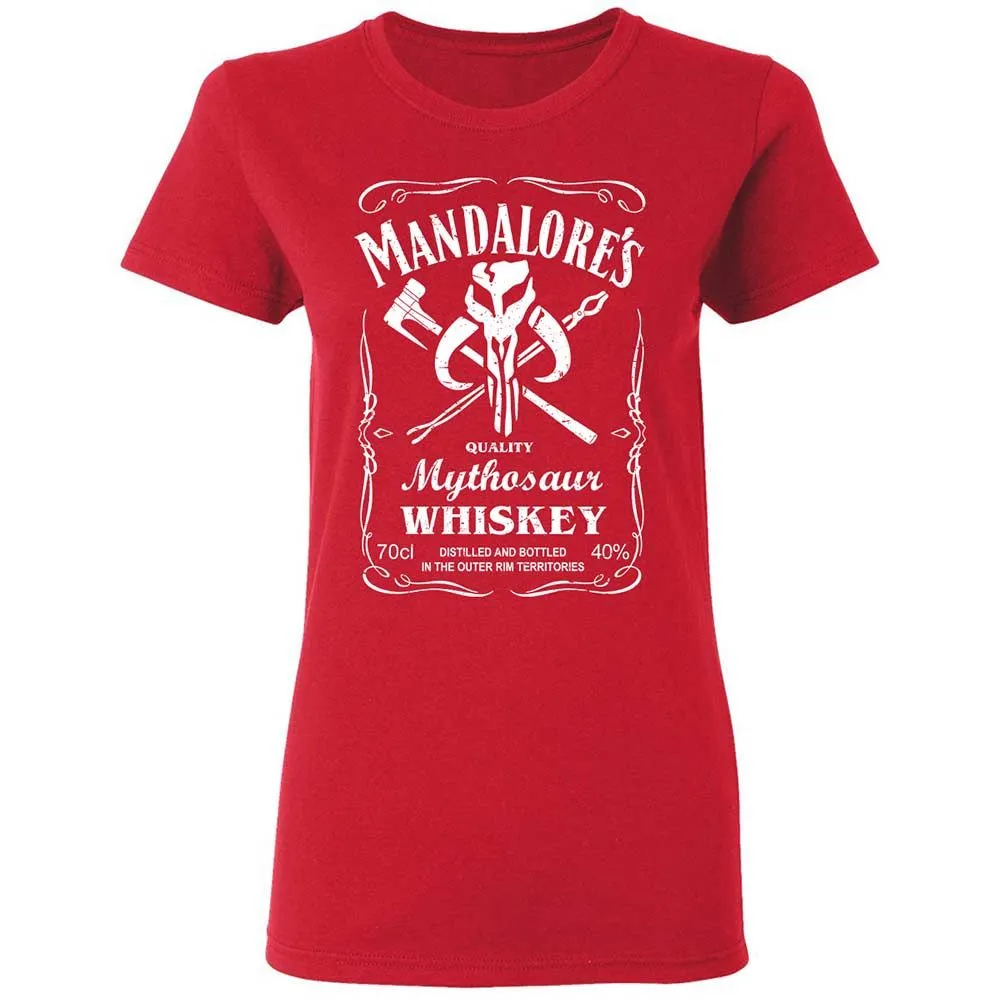 Women's T-Shirt - DAP5YZLQ - Red - 9