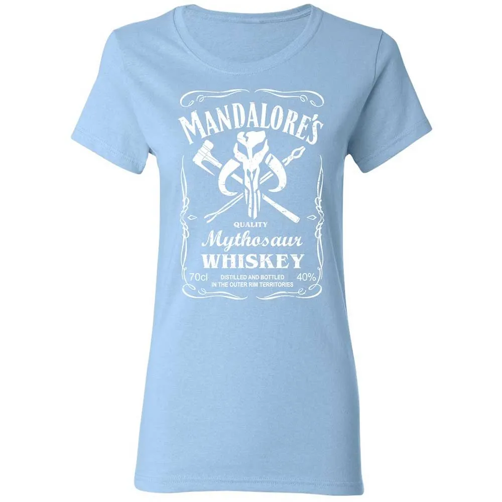 Women's T-Shirt - DAP5YZLQ - Light Blue - 13