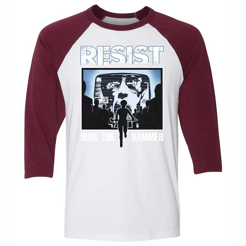 Resist - White/Maroon - 7