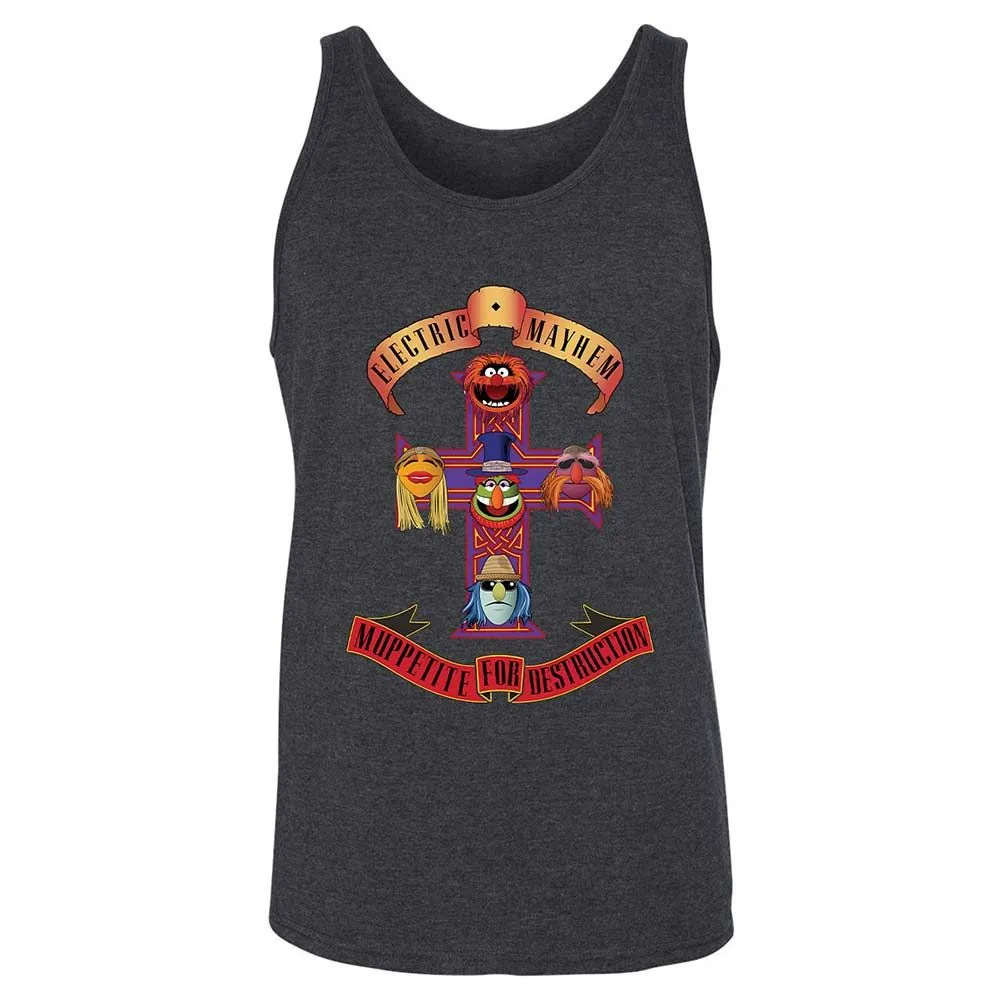 Muppetite For Mayhem - Dark Grey Heather - 10