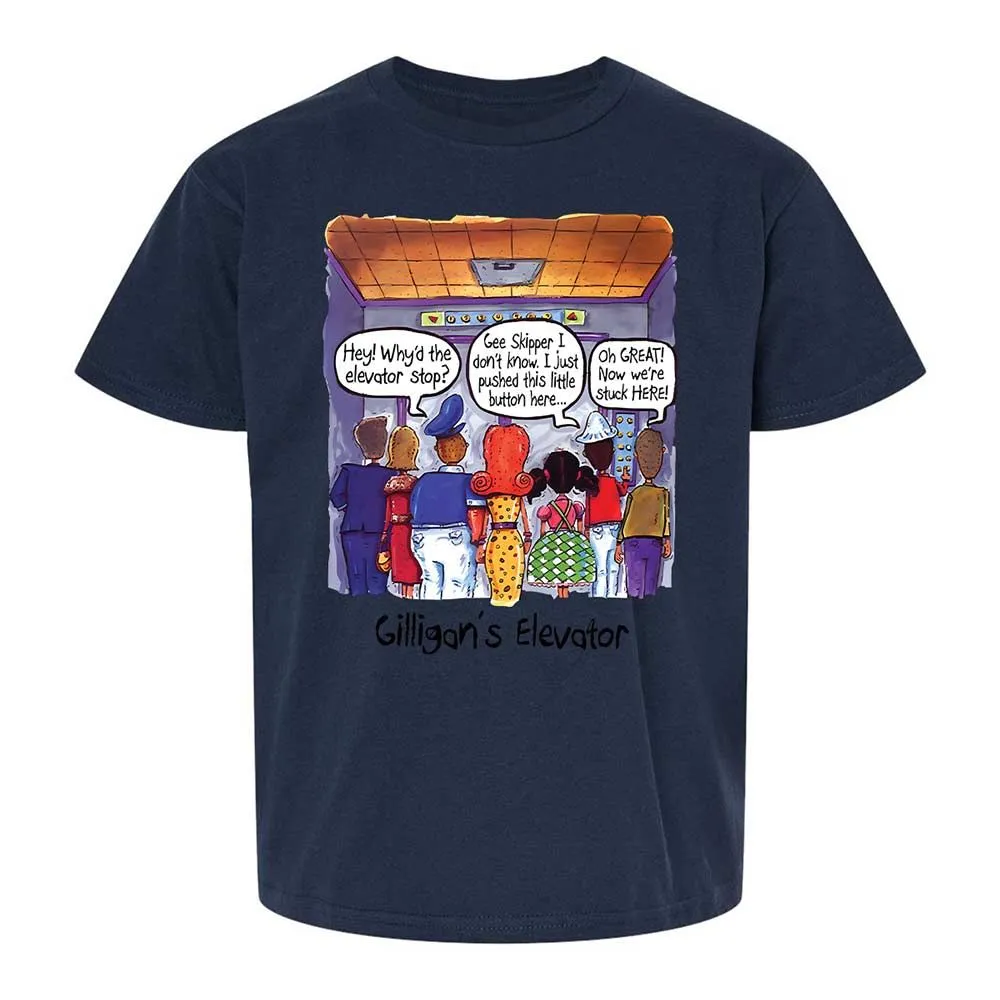 Kids T-Shirt - SGZH5LTL - Navy - 8