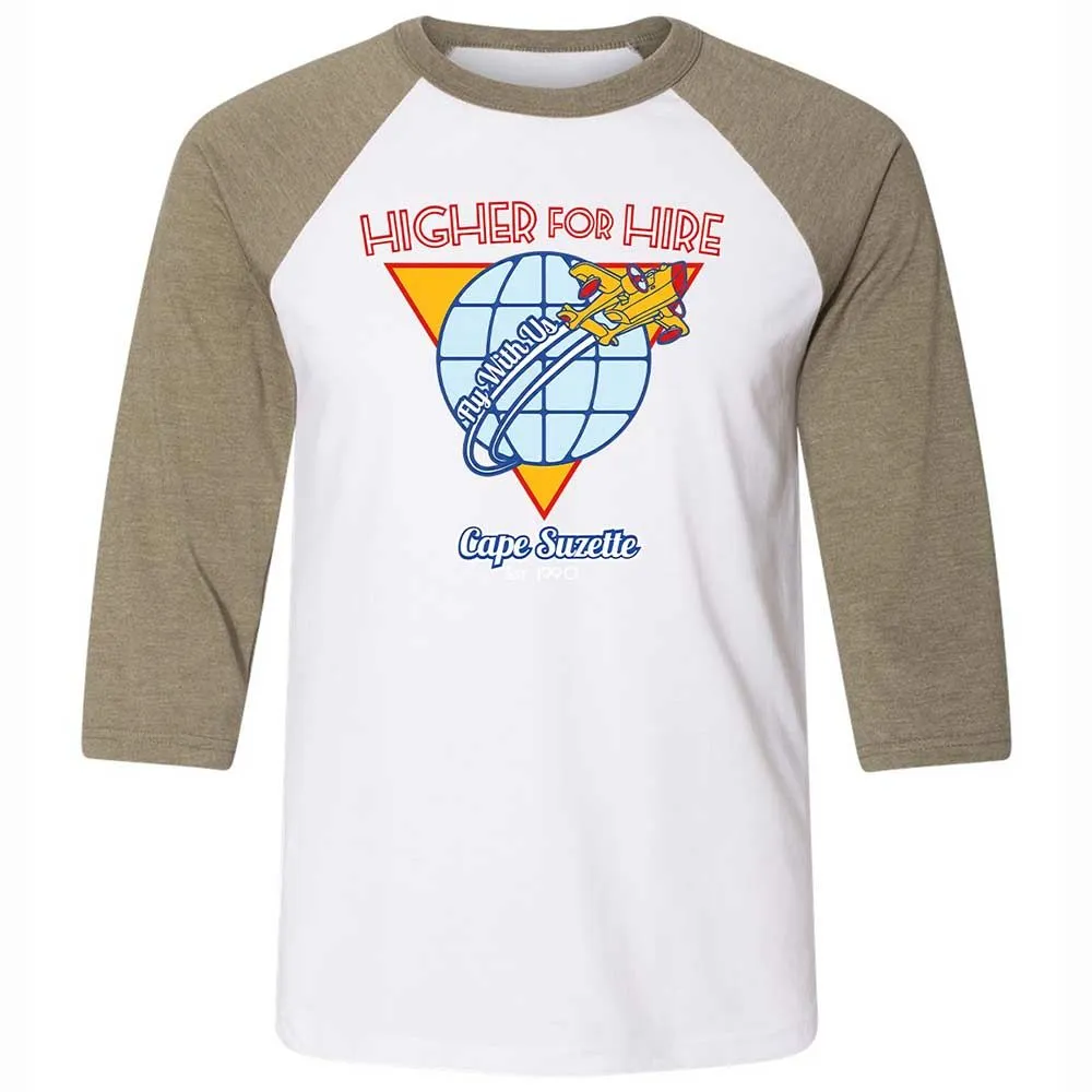 Higher For Hire - White/Heather Olive - 4