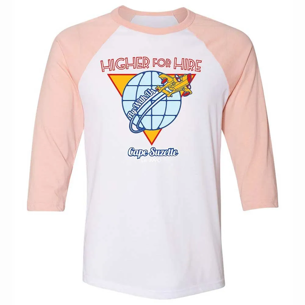 Higher For Hire - White/Heather Peach - 5