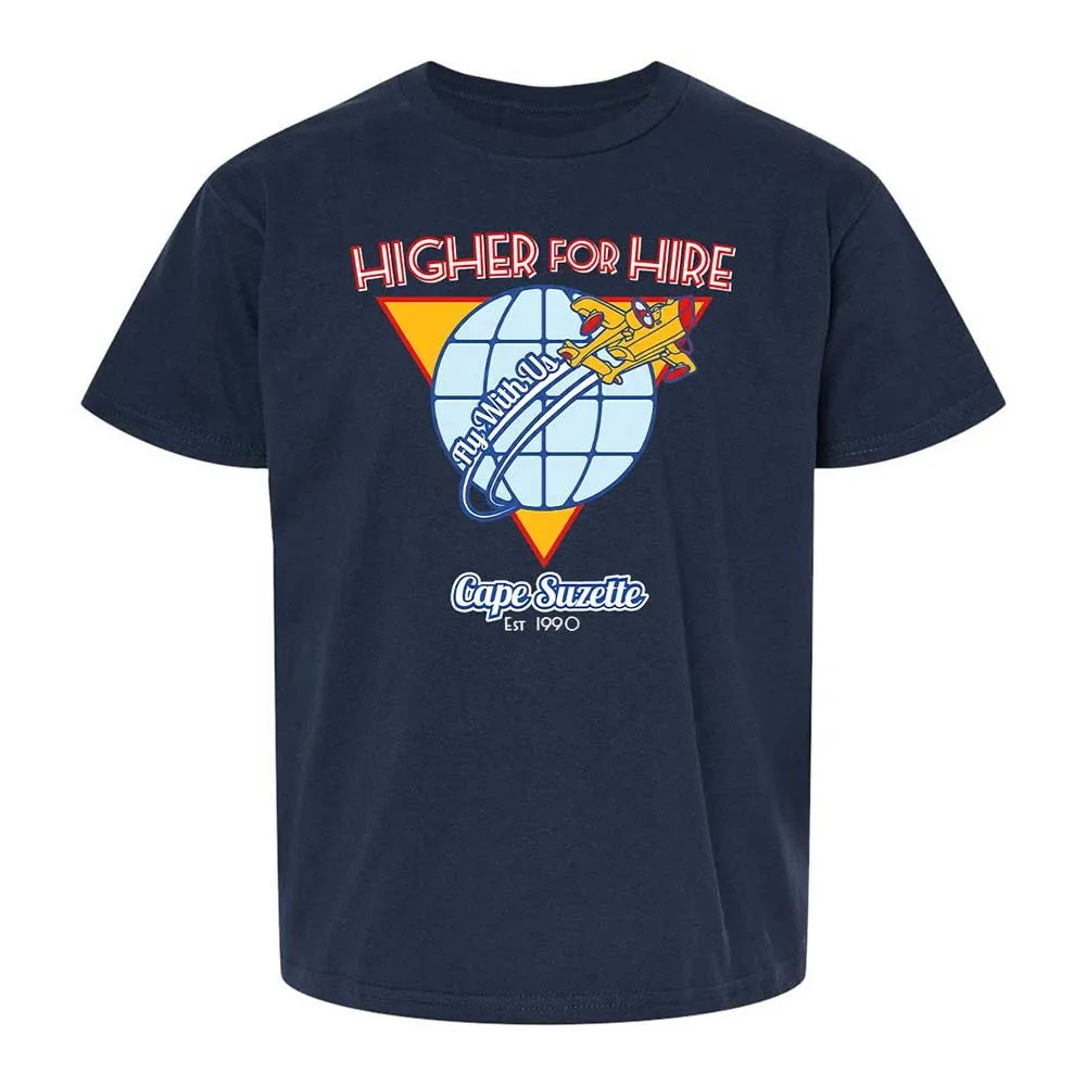 Higher For Hire - Navy - 2