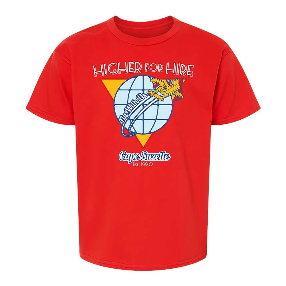 Higher For Hire - Red - 8