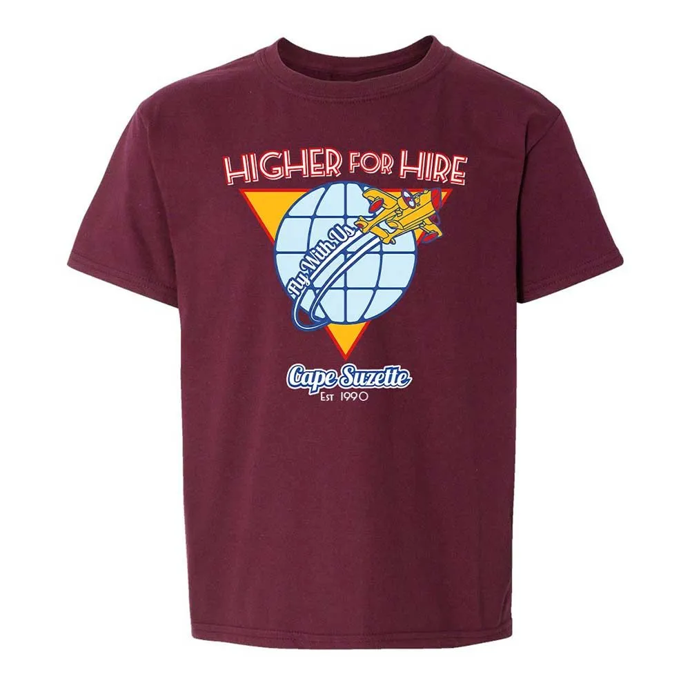 Higher For Hire - Maroon - 14