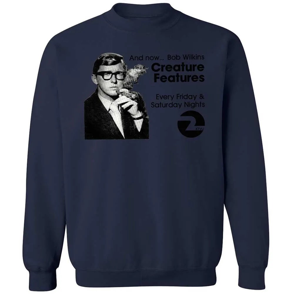 Bob Wilkins Creature Features - Navy - 15