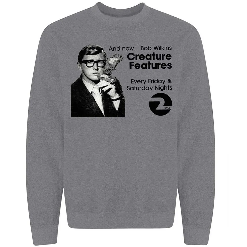 Bob Wilkins Creature Features - Graphite Heather - 19