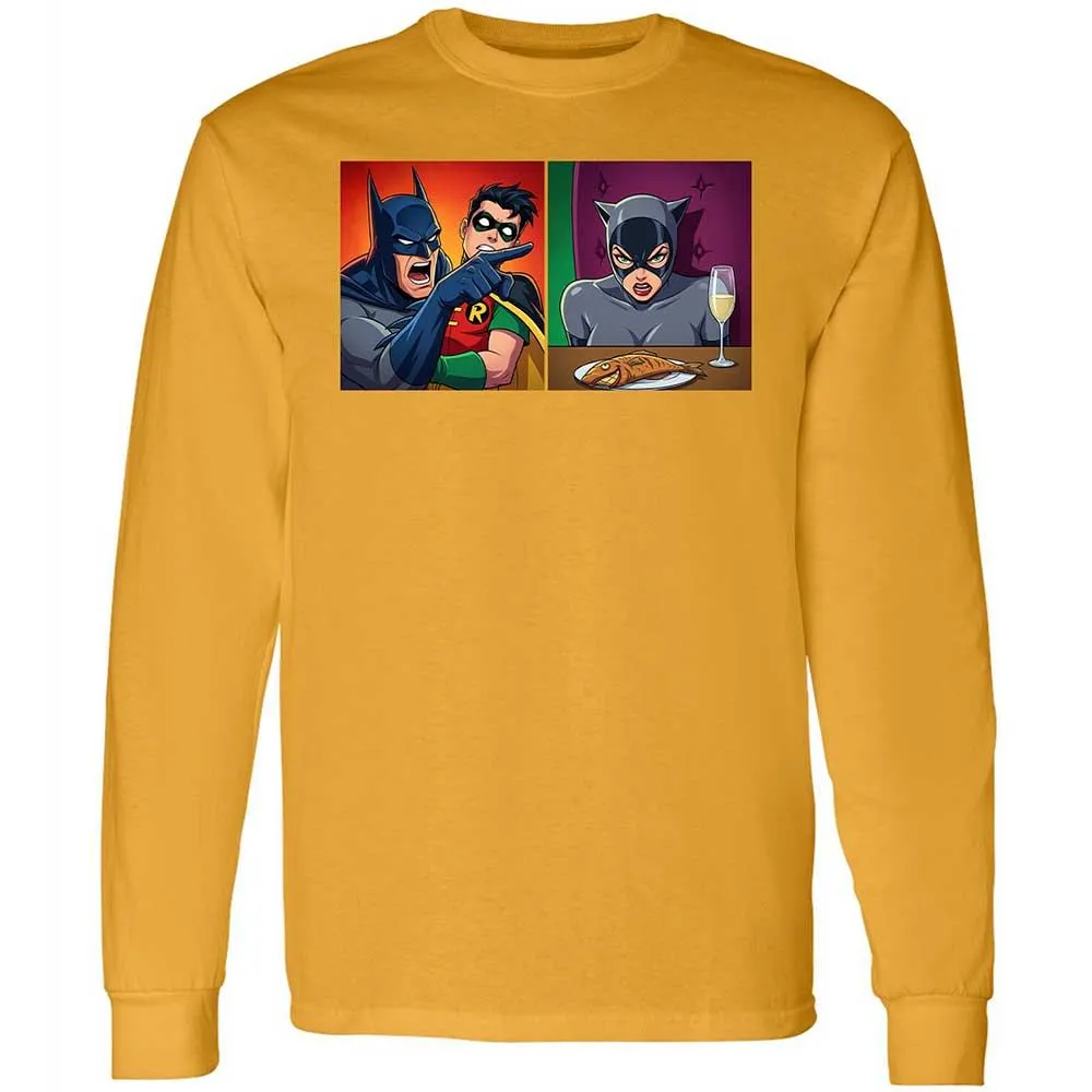 Bat Yelling at Catwoman - Gold - 13