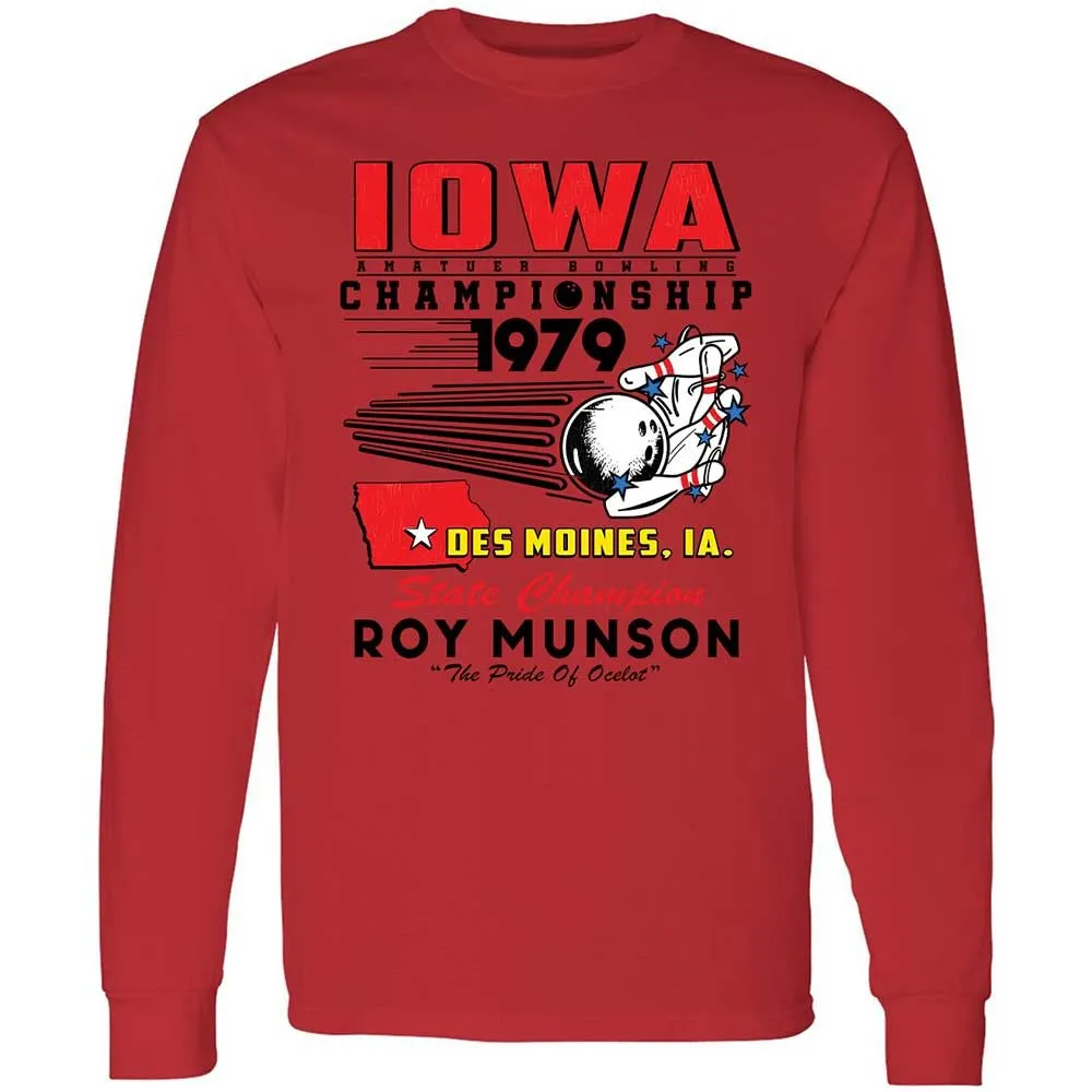 Long Sleeve T-Shirt - LADG67GS - Red - 8