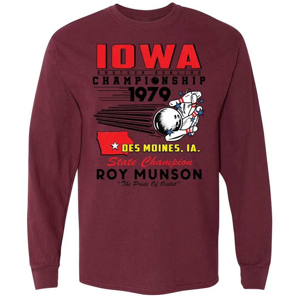 Long Sleeve T-Shirt - LADG67GS - Maroon - 16