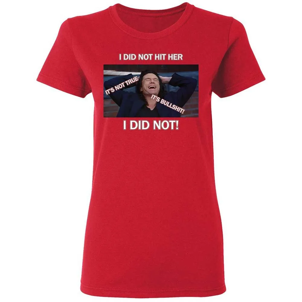 Women's T-Shirt - JNXMUEGU - Red - 9