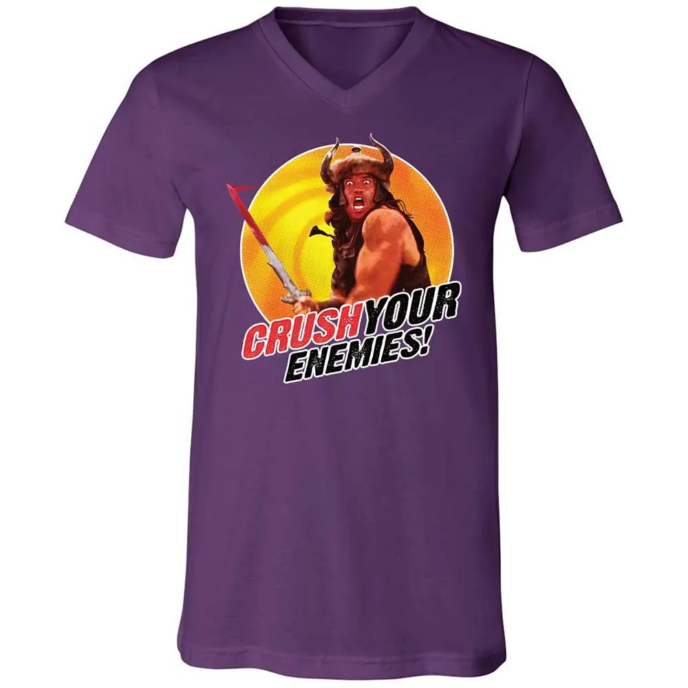 Unisex V-Neck T-Shirt - KTC9SBGY - Team Purple - 10