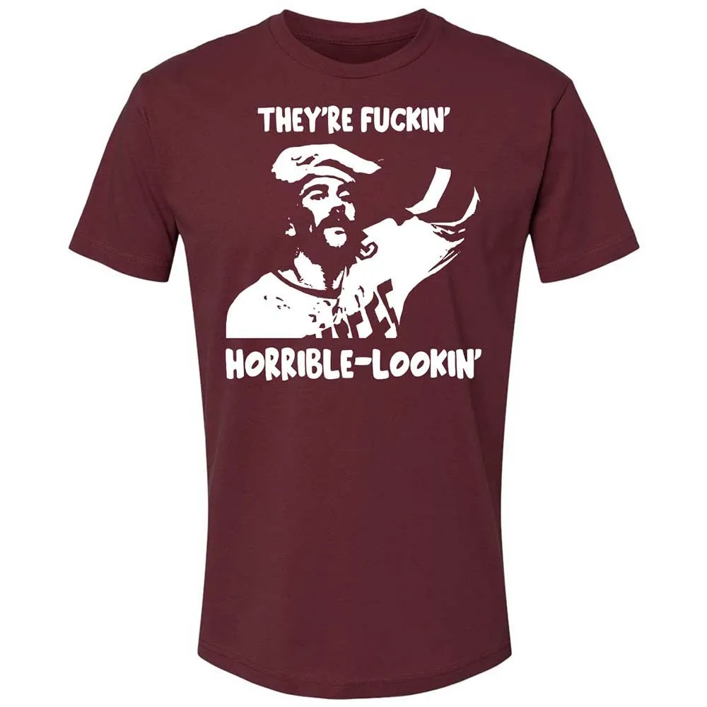 Premium Unisex T-Shirt - HWECWVXH - Maroon - 10