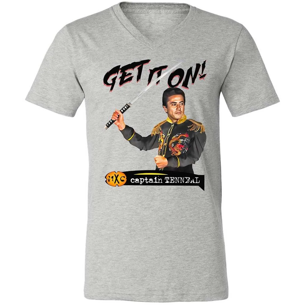 Unisex V-Neck T-Shirt - R56G265T - Athletic Heather - 2