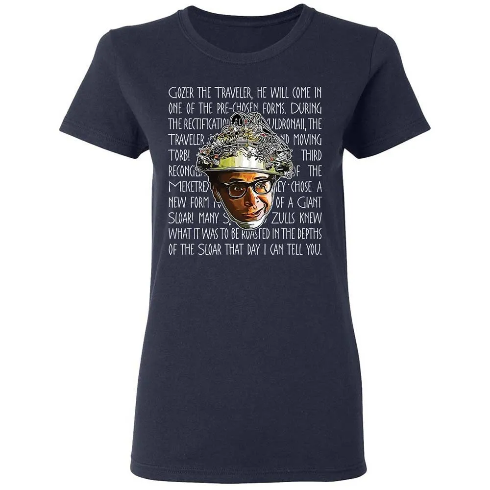 Women's T-Shirt - AZ7BSDN6 - Navy - 2