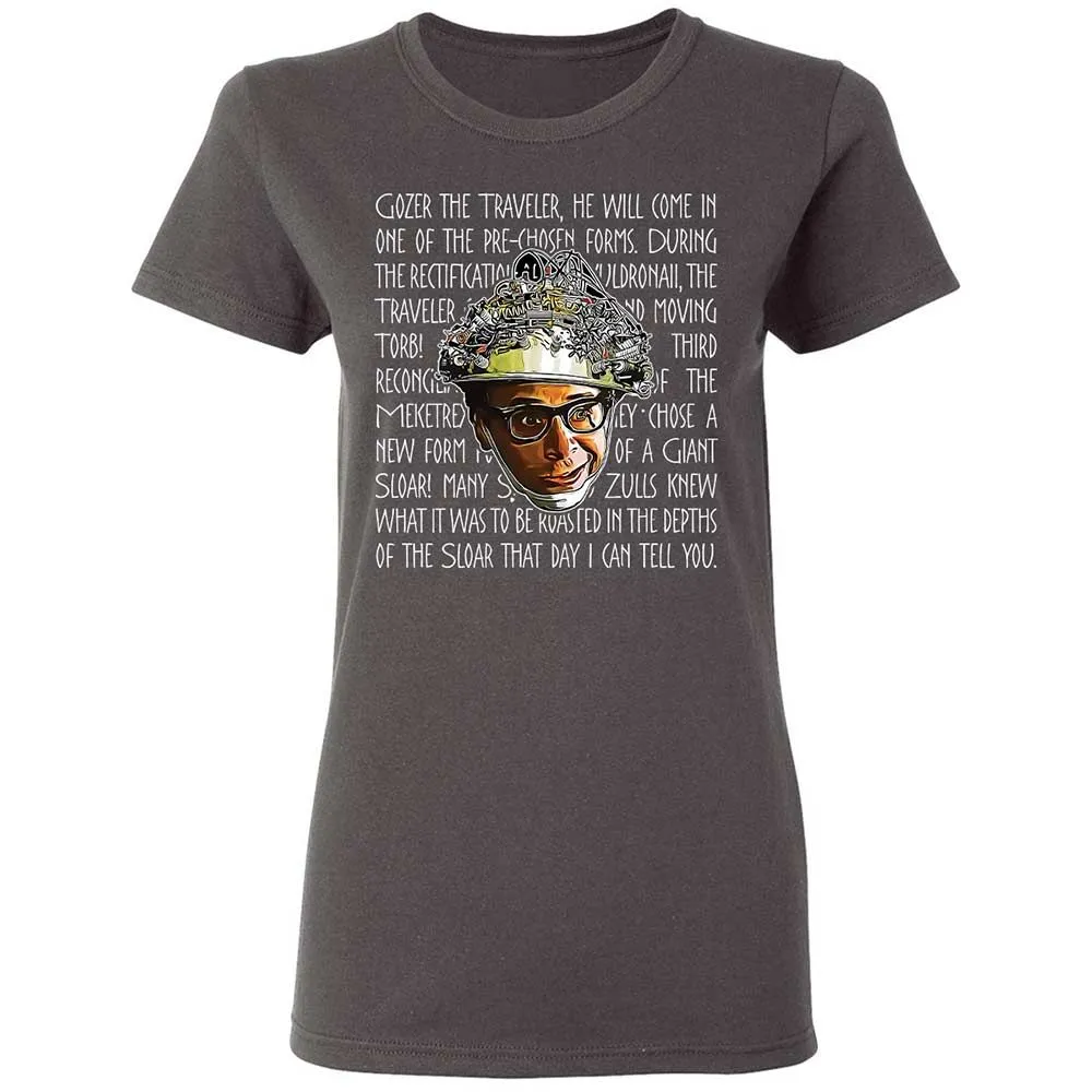 Women's T-Shirt - AZ7BSDN6 - Charcoal - 4
