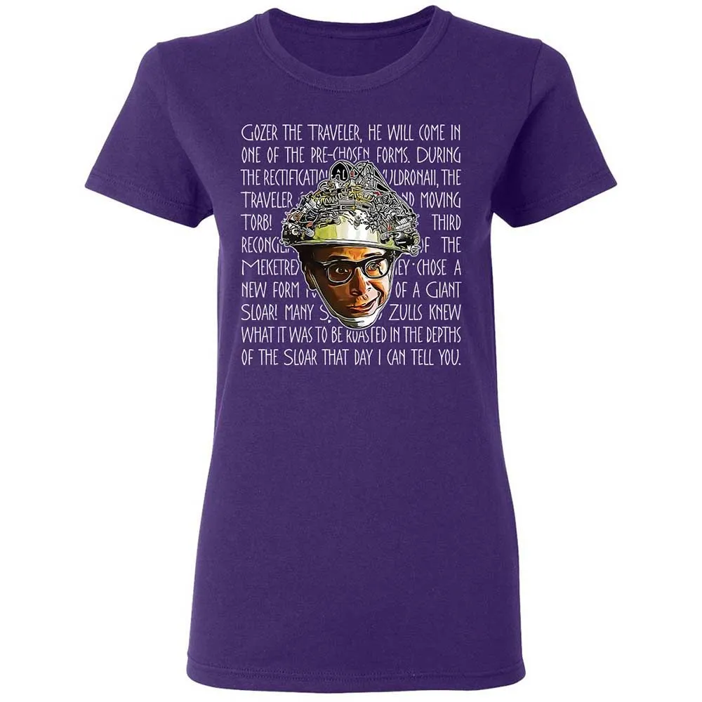 Women's T-Shirt - AZ7BSDN6 - Purple - 10