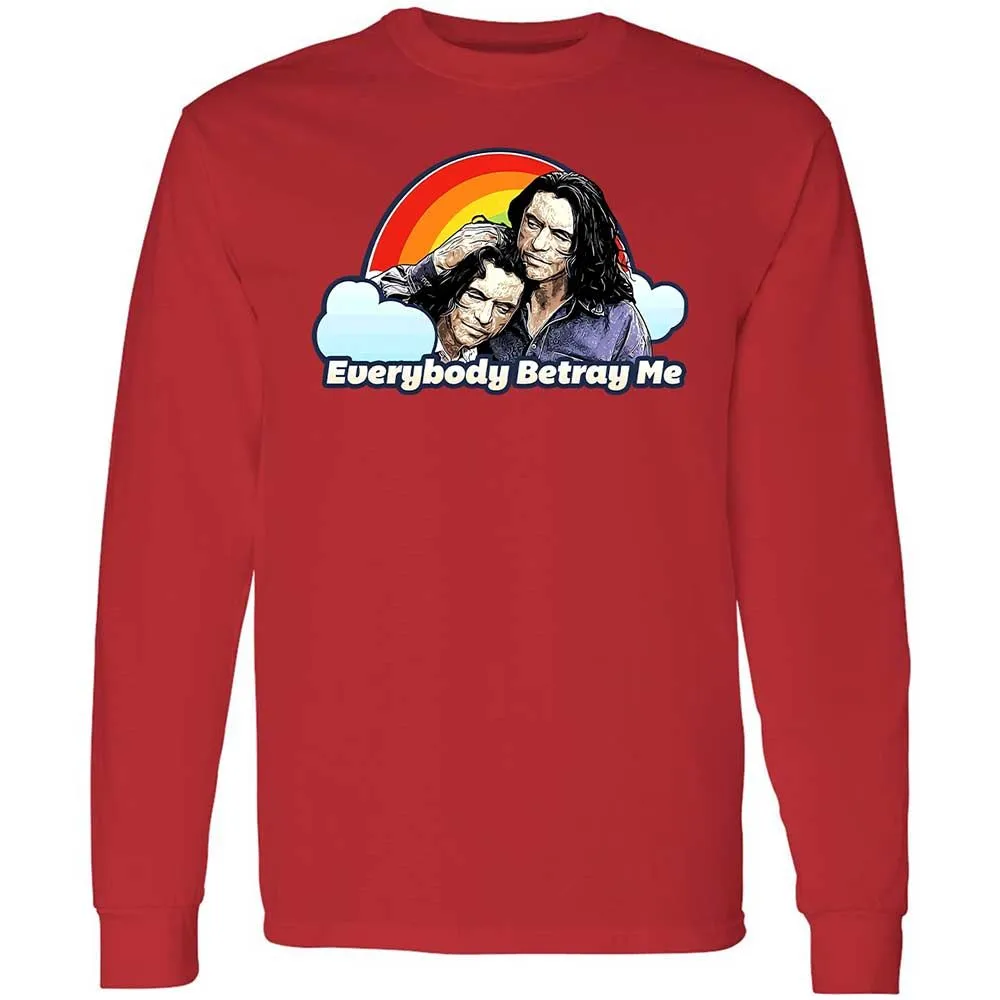 Long Sleeve T-Shirt - 3978HG8X - Red - 11