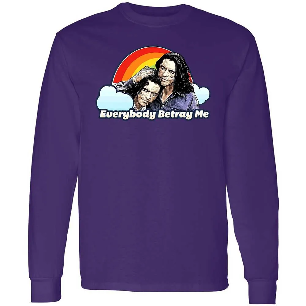 Long Sleeve T-Shirt - 3978HG8X - Purple - 12