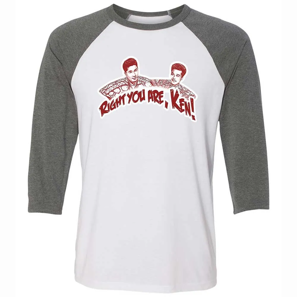 Unisex 3/4 Baseball Tee - Y2GX1EXS - White/Deep Heather - 11