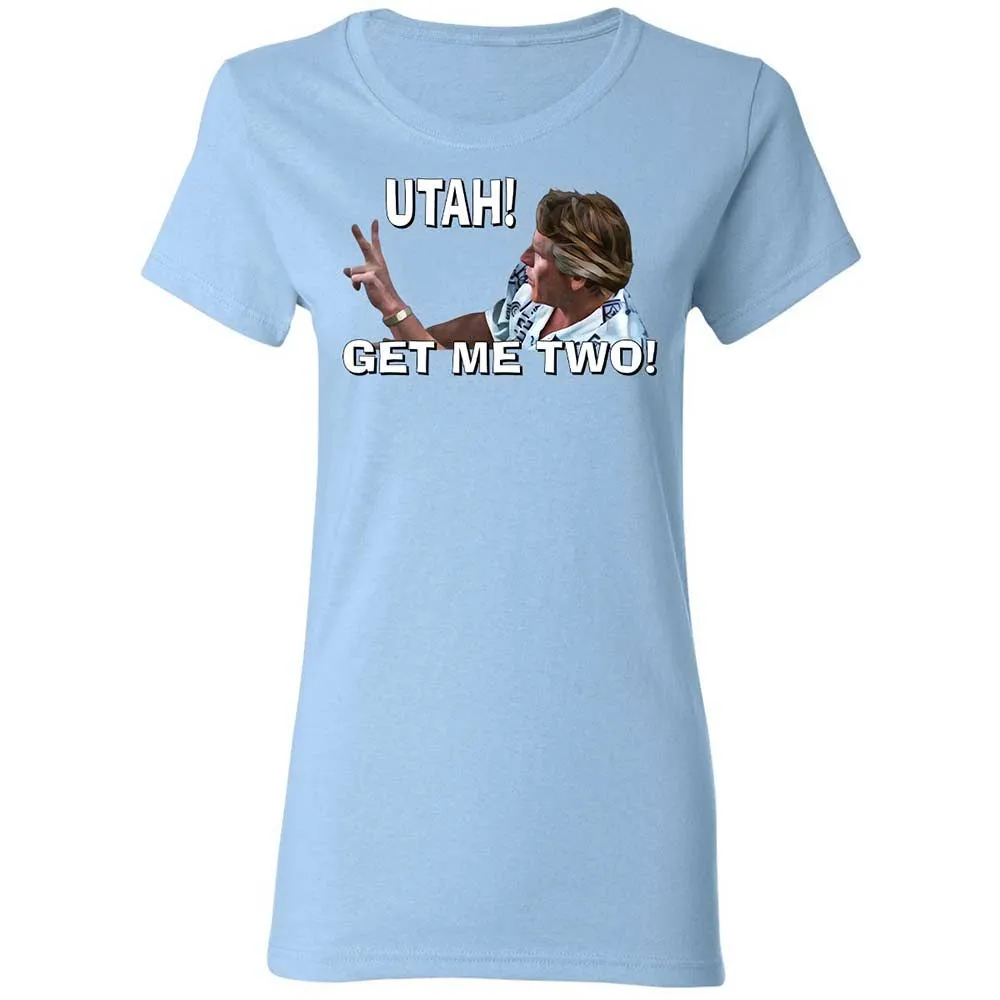 Women's T-Shirt - CKXXLEBR - Light Blue - 6