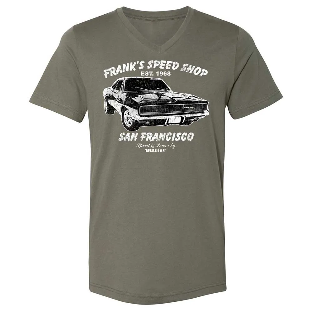 Unisex V-Neck T-Shirt - RE55QE9W - Military Green - 11