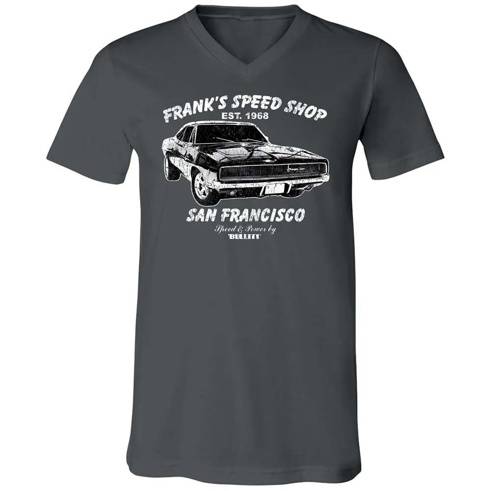 Unisex V-Neck T-Shirt - RE55QE9W - Asphalt - 13