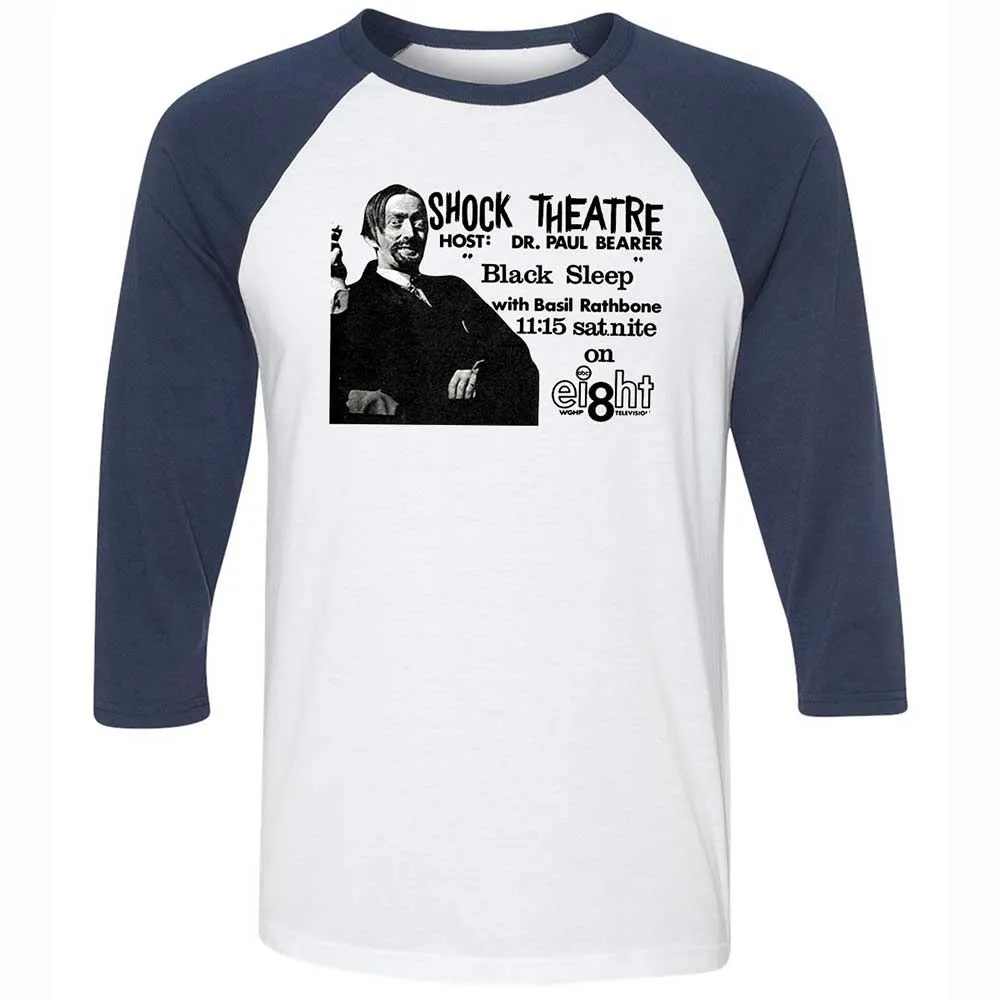 Shock Theatre - White/Navy - 8