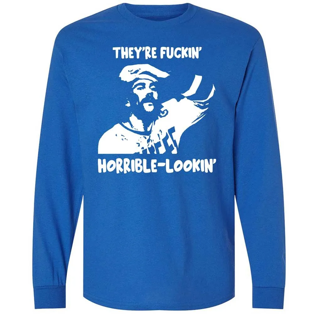Long Sleeve T-Shirt - 97FLRZTA - Royal - 3