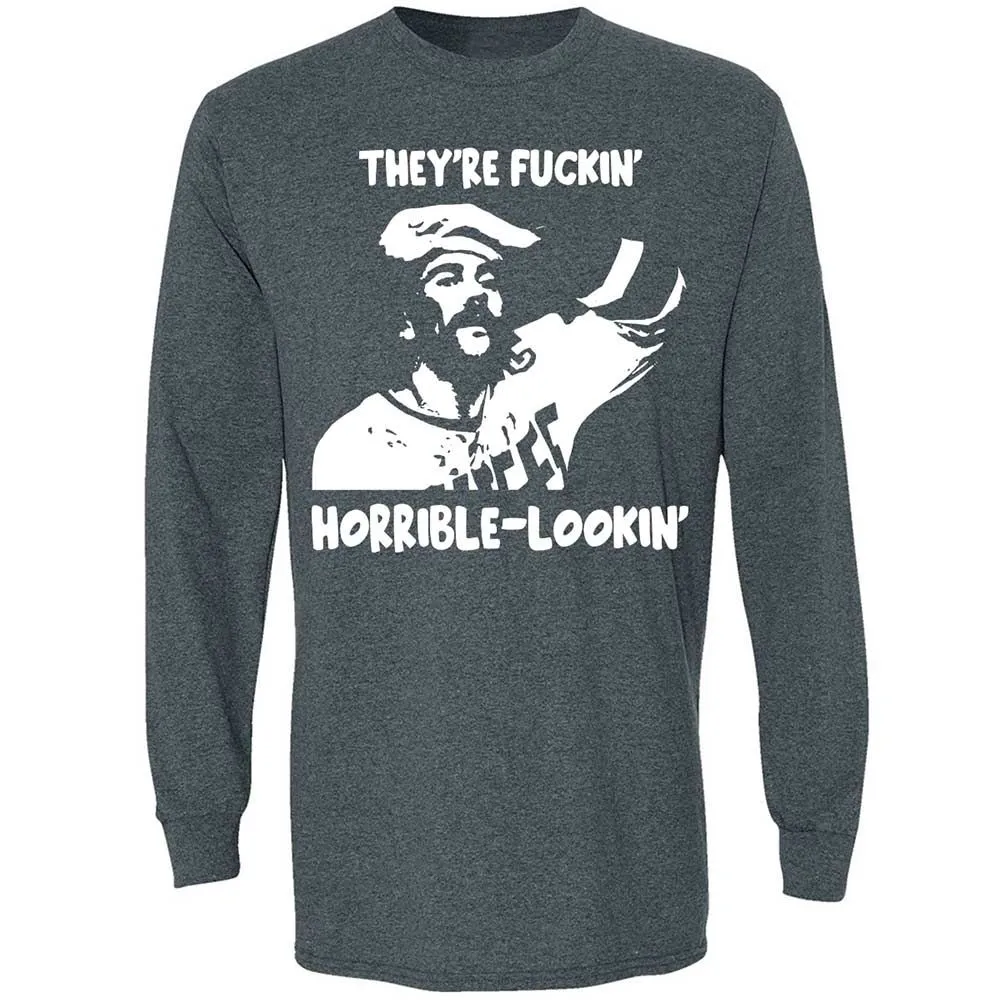 Long Sleeve T-Shirt - 97FLRZTA - Dark Heather - 5