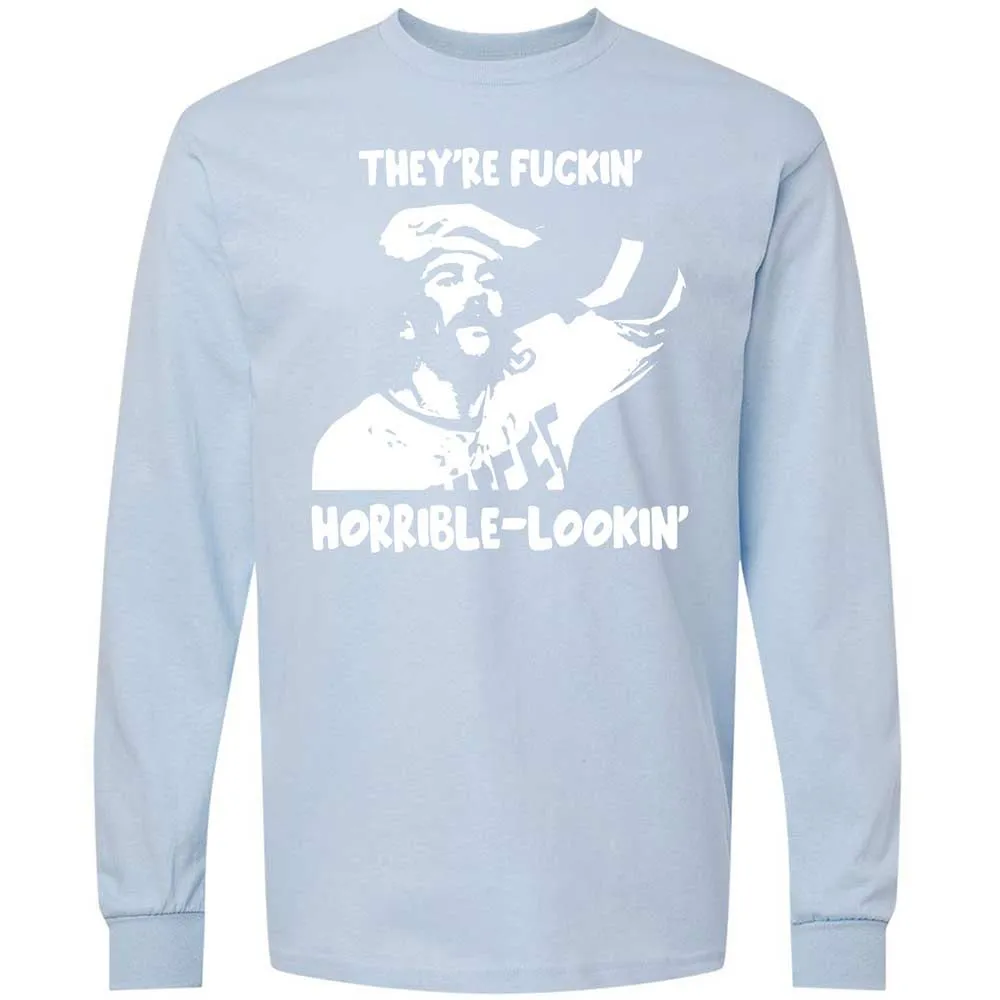 Long Sleeve T-Shirt - 97FLRZTA - Light Blue - 18