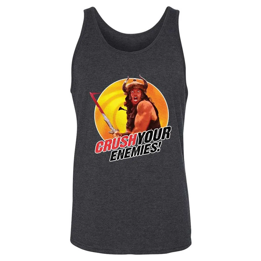 Unisex Jersey Tank - T3MS8NA8 - Dark Grey Heather - 5