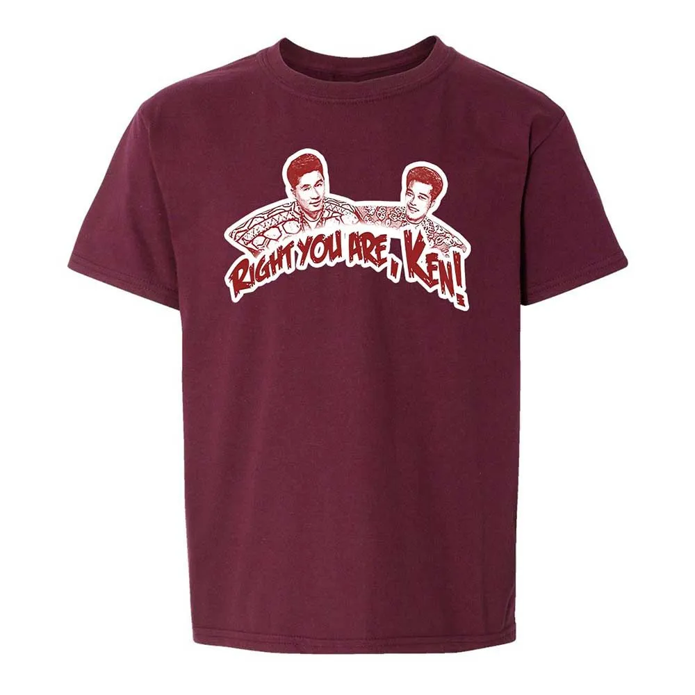 Kids T-Shirt - C6DWELGN - Maroon - 14