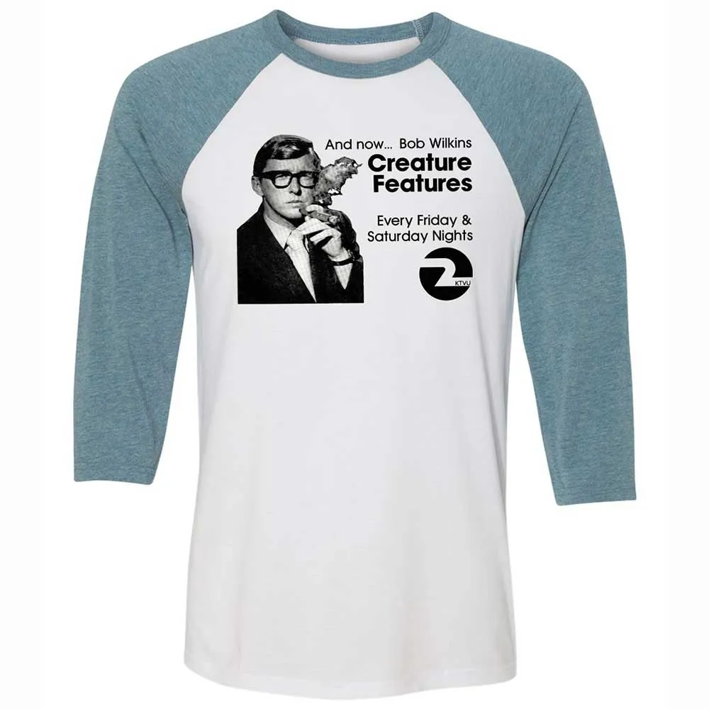 Bob Wilkins Creature Features - White/Denim - 3