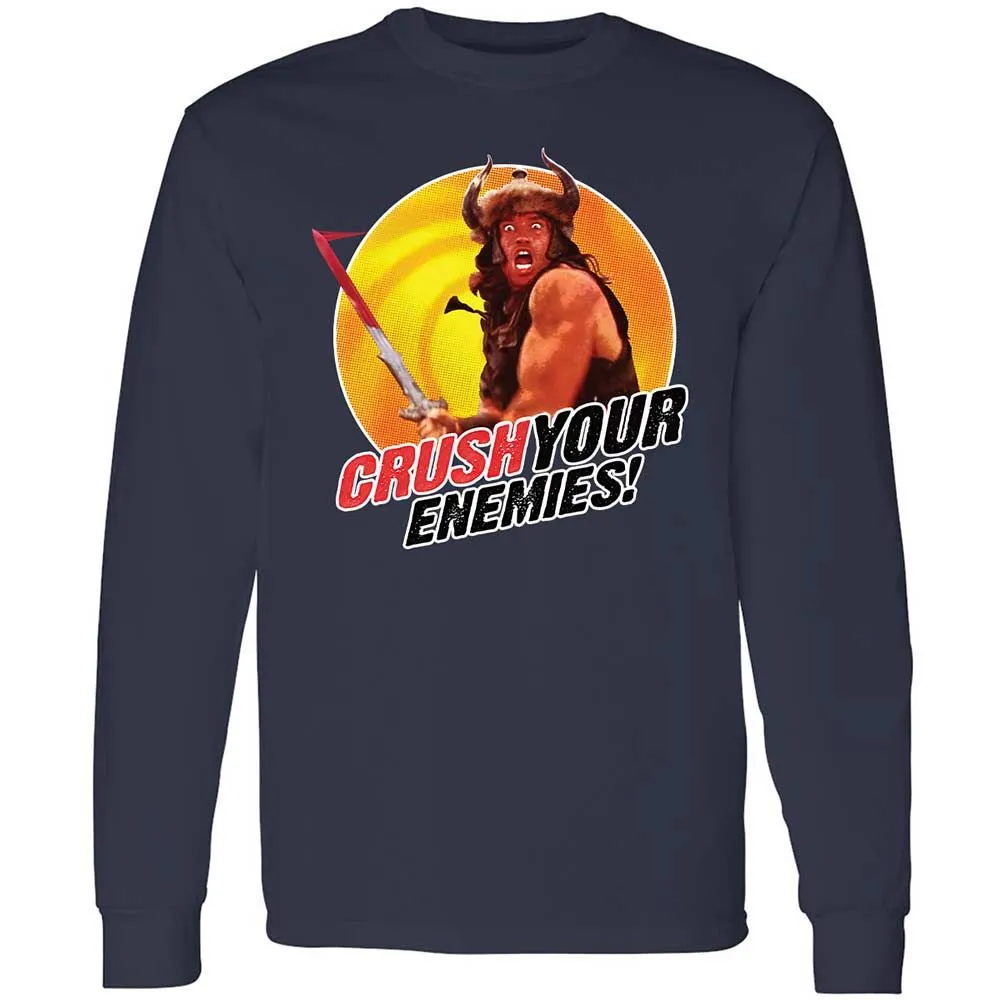 Long Sleeve T-Shirt - QKWHKPEC - Navy - 2