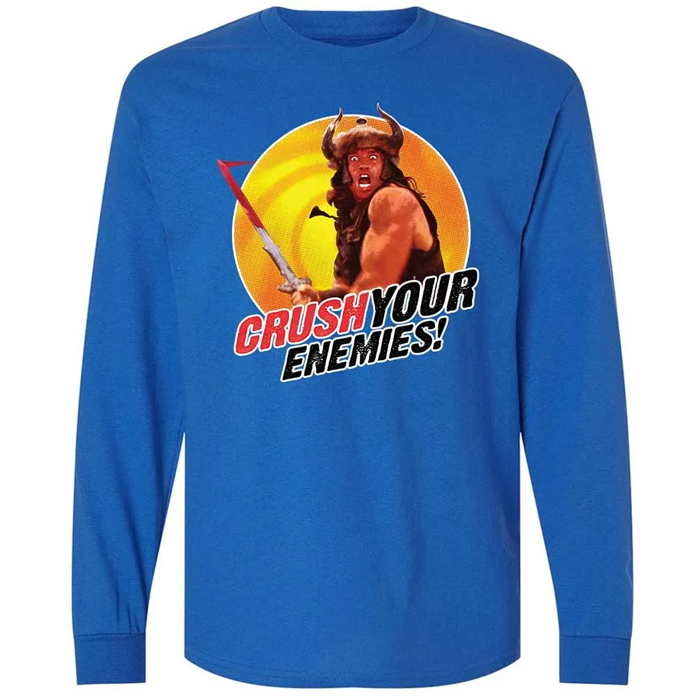 Long Sleeve T-Shirt - QKWHKPEC - Royal - 3