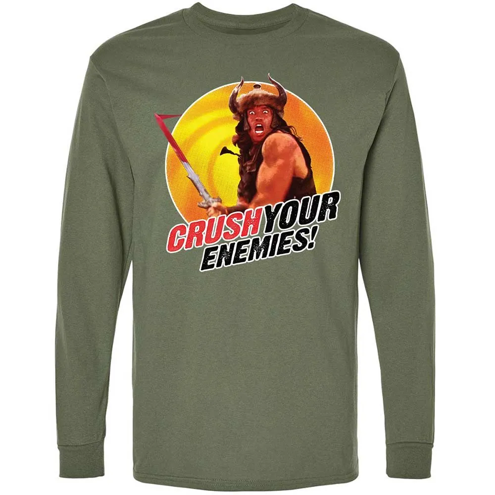 Long Sleeve T-Shirt - QKWHKPEC - Military Green - 9