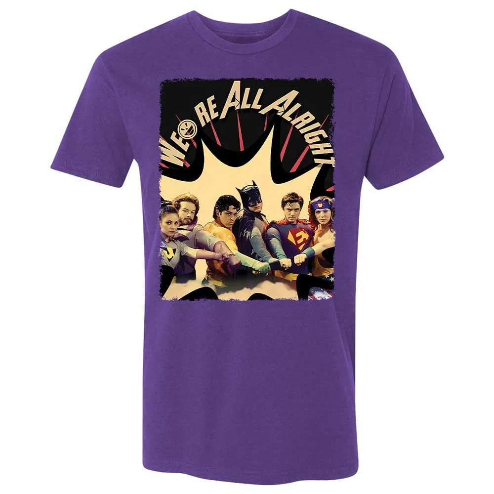 Premium Unisex T-Shirt - 48MWYVVN - Purple Rush - 14