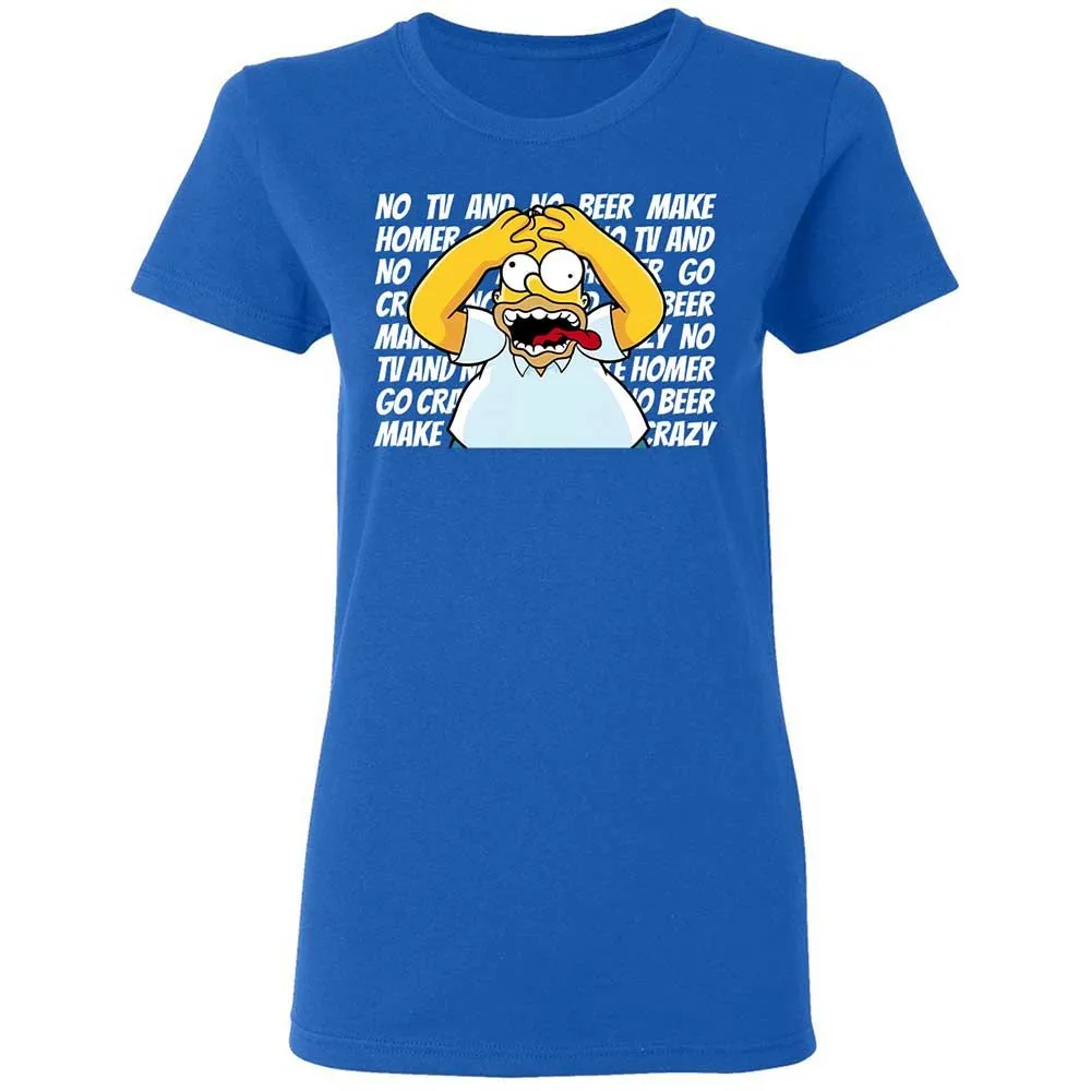 No TV and No Beer Make Homer Go Crazy - Royal - 3