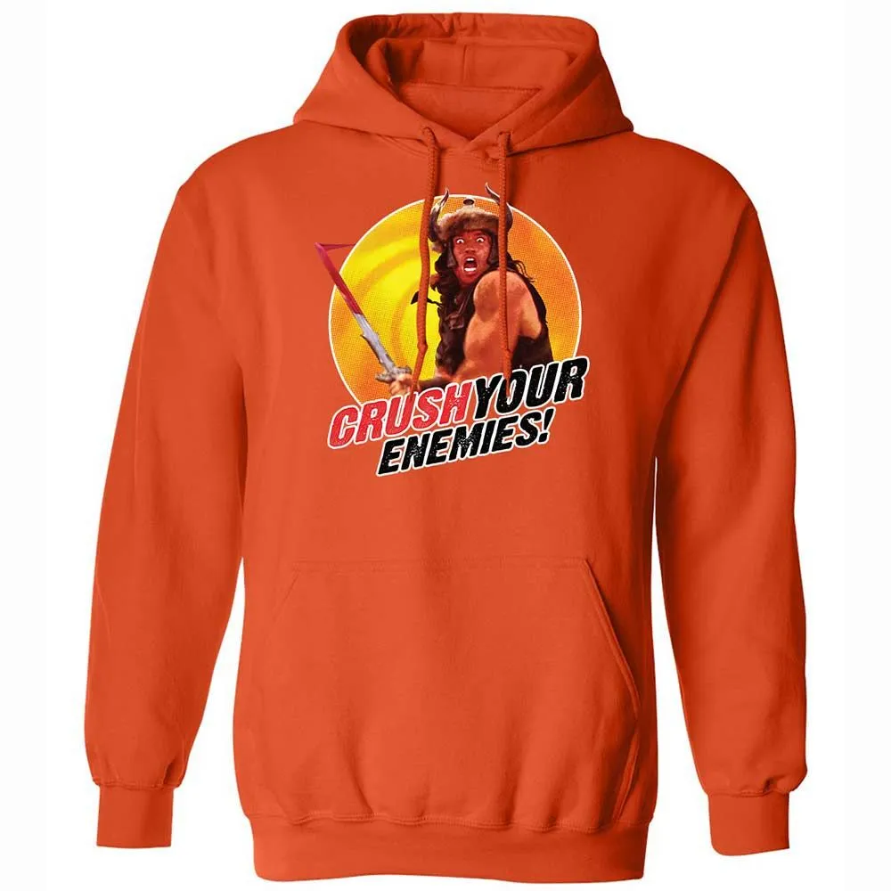 Classic Unisex Hoodie - 2M9FG7D6 - Orange - 13