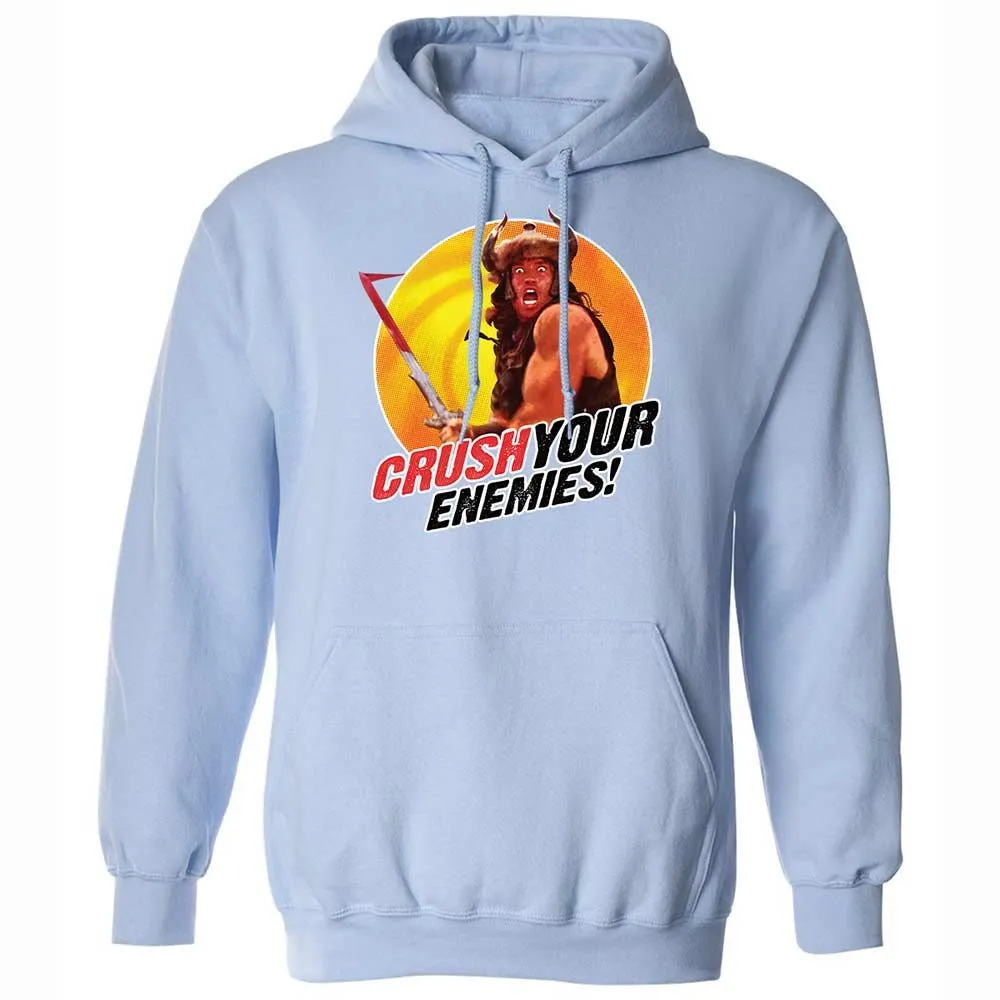 Classic Unisex Hoodie - 2M9FG7D6 - Light Blue - 17