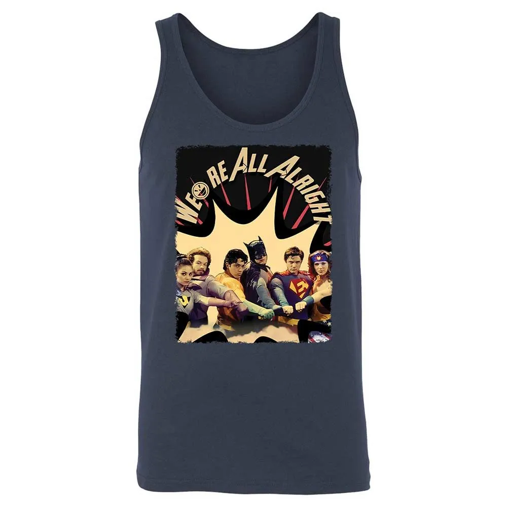 Unisex Jersey Tank - VBSJGR63 - Navy - 2