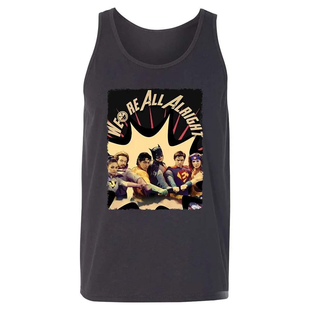 Unisex Jersey Tank - VBSJGR63 - Dark Grey - 4
